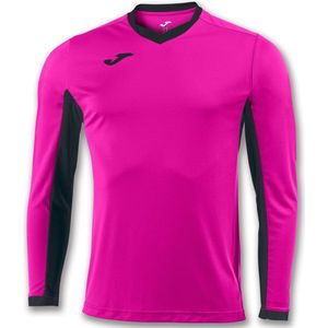 Joma Champion IV Voetbalshirt Lange Mouw Heren - Roze / Zwart | Maat: L