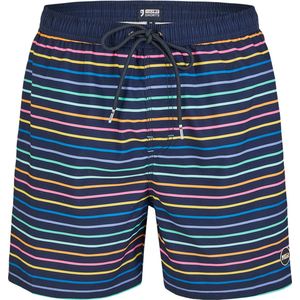 Happy Shorts Zwemshort Regenboog Gestreept - Maat M - Zwembroek