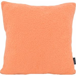 Teddy Oranje Kussenhoes | Polyester | 45 x 45 cm