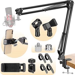 microfoon arm / Microfoon Boom Arm Mic Stand Verstelbare / Microphone Boom Arm Mic Stand Adjustable - microfoon stand \ Microfoonstandaard