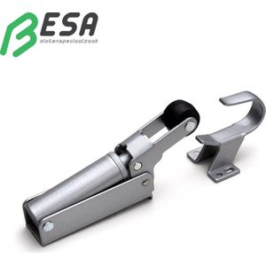 Deursluiter / Deuropvanger Justor FR2 80 kg zilver gelakt