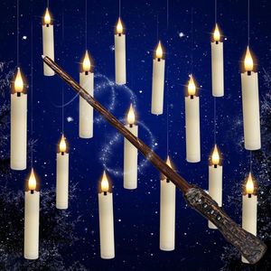 Floating Candles - LED - Drijvende Kaarsen - Toverstaf - Incl Batterijen - Zwevend