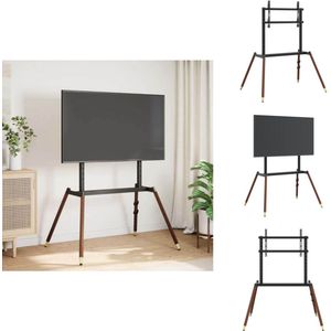 vidaXL Tv-standaard Ezel - Tv-standaard Ezel - Tv-vloerstandaard - Televisievloerstandaard - TV-standaard voor 37-86 inch scherm 60 kg Max VESA 400x600 mm
