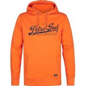 Petrol Industries - Heren Artwork Hoodie Sandbar - Oranje - Maat S
