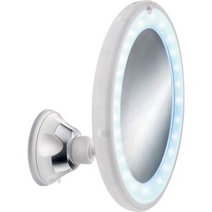 Kleine Wolke Flexy light make-up spiegel 17,5 cm, sneeuwwit