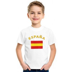 Kinder t-shirt vlag Espana Xs (110-116)