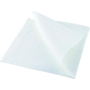 Tafelkleed, Wit, 140x140cm + Servetten, 4 Stuks, 50x50cm, Treb Basic