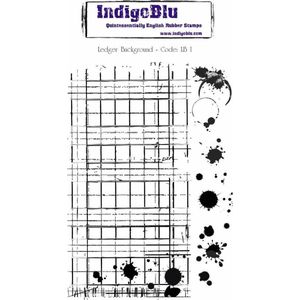 IndigoBlu Ledger Background Mounted A6