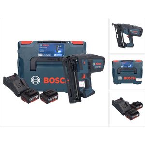 Bosch GNH 18V-64 M Professioneel accu spijkerapparaat 18 V 64 mm + 2x accu 5.0 Ah + lader + L-BOXX