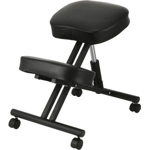 Ergonomische Knie Kruk - Kniestoel - Werkstoel - Knielen Stoel - Werkkruk - Postuur Corrector - Ergonomische Bureaustoel - Bureaustoel - PU Leren Zitting - Tot 120kg