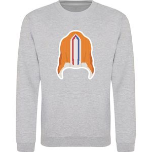 Schaats sweater - Noorse muts oranje