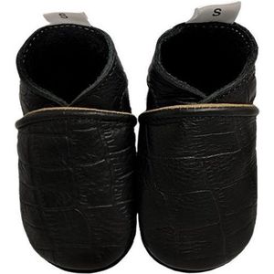 BabySteps babyslofjes Black Crocodile maat 24/25