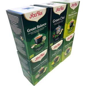 Yogi Tea Green Power - Green Tea Selection - 6 pakjes x17 theezakjes