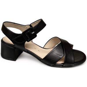 Gabor 42.913.27 Lammnappa Schwarz-pupms gabor-sandaal met hak gabor-open pumps gabor MT 38.5