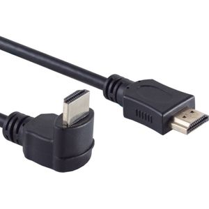 HDMI kabel - 90° haaks naar beneden - versie 1.4 (4K 30Hz) - 1,5 meter