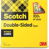 Scotch 665 dubbelzijdig plakband 19mm x 32,9m 1 stuk