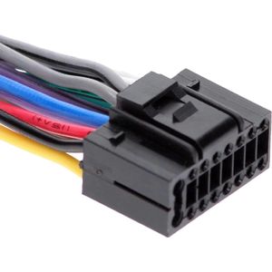ISO kabel voor JVC autoradio - Diverse KD LX en MX - 16-pins - Open einde