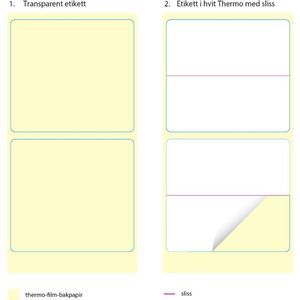 Capture CA-47011-AA-1 printeretiket