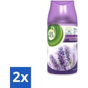 Air Wick Freshmatic - Luchtverfrisser Navulling - Pure Fresh Lavendel - 250ml - Voordeelverpakking - 2 stuks