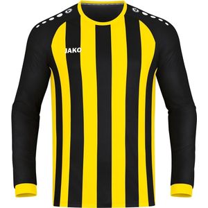 JAKO Shirt Inter Lange Mouw Kind Zwart-Citroen Maat 164