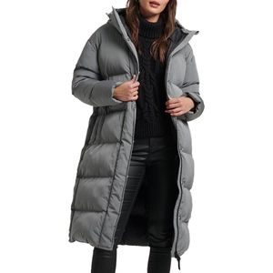 Superdry Studios Hooded Longline Puffer Duvet Winterjas Dames