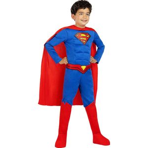 FUNIDELIA Superman Lights On! kostuum - 7-9 jaar (134-146 cm)