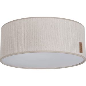 BO Baby's Only - Gebreide Plafondlamp babykamer - Plafonnière Classic - Zand - Ø35 cm - Inclusief pendel - E27 fitting - 13 watt