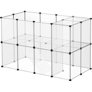 Buitenbehuizing Dieren - Huisdieren kooi - Huisdieren - Dierenhuis - Hamster - Cavia - Konijnen - Transparant