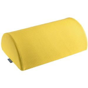 Leitz Ergo Cosy Ergonomische Voetensteun - IGR Kwaliteitskeurmerk - 26 x 14 x 40.5 Cm - Warm Geel