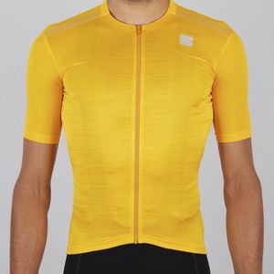 Sportful Fietsshirt korte mouwen Heren Geel  - SUPERGIARA JERSEY YELLOW - M