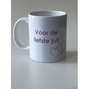 mok|mok met tekst | mijn liefste juf!
