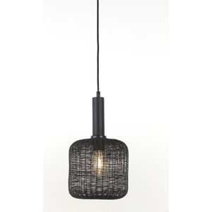 Light & Living Hanglamp Lekang - 40cm hoog - Mat Zwart