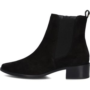 Paul Green 8271 Enkellaarsjes - Enkelboots met rits - Dames - Zwart - Maat 36