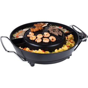 Tristar PZ-9131 Koreaanse Grill en Kookpot Zwart