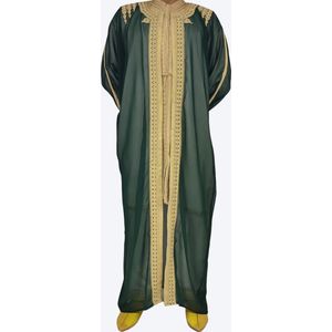 Jabador | Kaftan voor mannen| Djellaba voor mannen | Marokkaanse Kaftan| bruiloft Kaftan | 3 Delige Stuks Kaftan voor mannen | Jabador voor mannen| lange jurk| Arab bisht