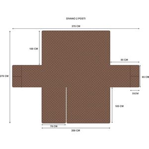 Sofa Cover, Sofa Protector, Blanket for Sofa, Dog, Cat Sofa, ‎80 x 200 x 100 cm;