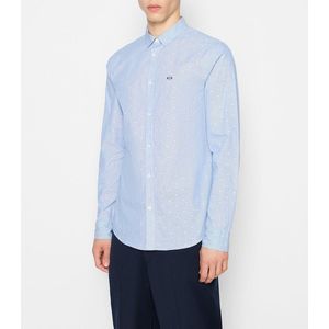 Armani Exchange 6rzc11_znysz Shirt Met Lange Mouwen Blauw M Man