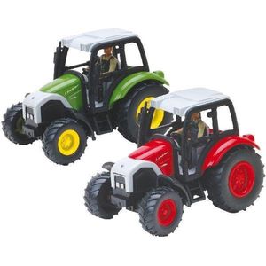 Agri life Tractor 1:43 rood