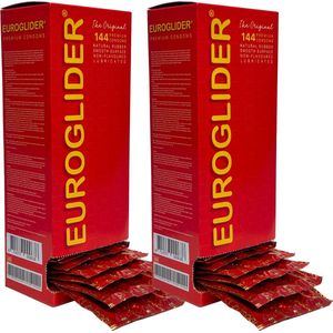 Euroglider Condooms 2x 144st | Best verkochte condoom in de professionele sector!