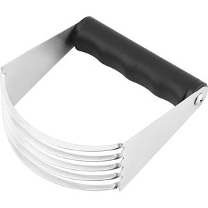 Roestvrijstalen deegblender, boterpastry-blender, roestvrij stalen pastrysnijder, keukenpastryblender, multifunctionele deegblender, antislip handgreep, voor pasta, cakestrost en cake