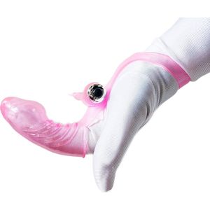 BNDGx® Roze grote vinger Vibrator - G spot stimuleren vingeren seks speeltje toys - vaginaal - -
