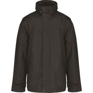 Kariban Jack met afneembare mouwen heren K693 - Dark Grey - S