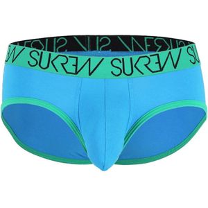 Sukrew - Apex Slip Ocean Blauw - Maat S - Heren Slip - Mannen Ondergoed