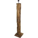 HSM Collection Vloerlamp Nature (zonder kap) - rond - teak