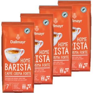 Dallmayr Home Barista Caffè Crema Forte - koffiebonen - 4 x 1 kilo