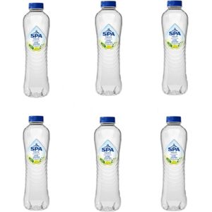 Spa Touch still lime jasmine petfles 1 ltr per fles, krimp 6 flessen