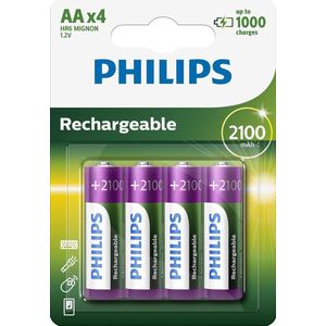 Philips AA Oplaadbare Batterijen