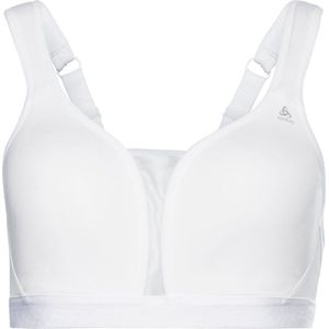 Sport BH Odlo Women Sport Bra Padded High D-Cup White