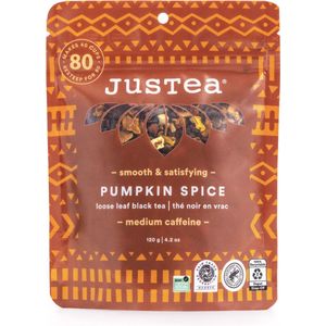 Justea | Navulverpakking | Losse thee | Pumpkin Spice | 90 gram