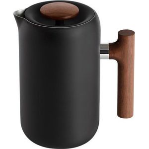 FELLOW - Clara French Press - Matte Black / Walnut Handle - 710ml - Cafetière